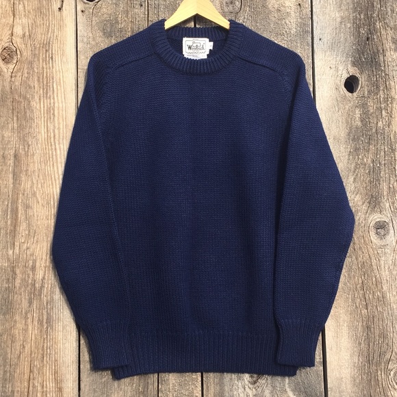 Woolrich Sweaters - Vintage Woolrich 100% Wool Crewneck Sweater sz L